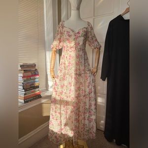 Floral maxi dress
